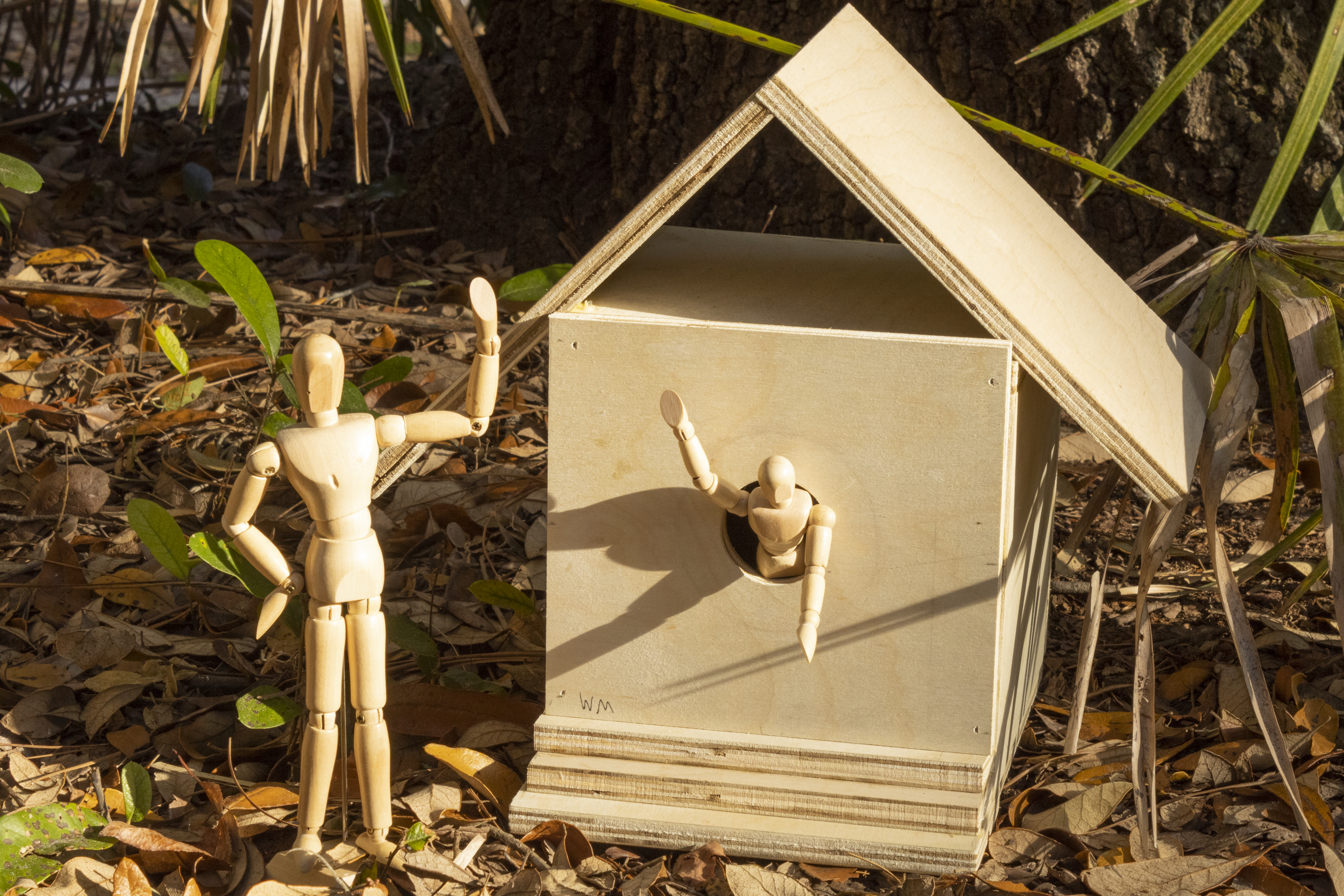 Birdhouse Sculpture